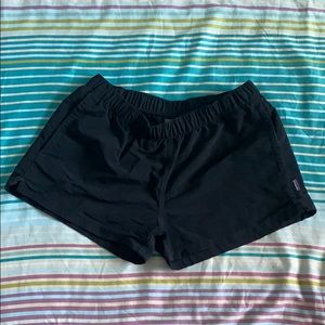 Black 2 1/2” Patagonia Barely Baggies